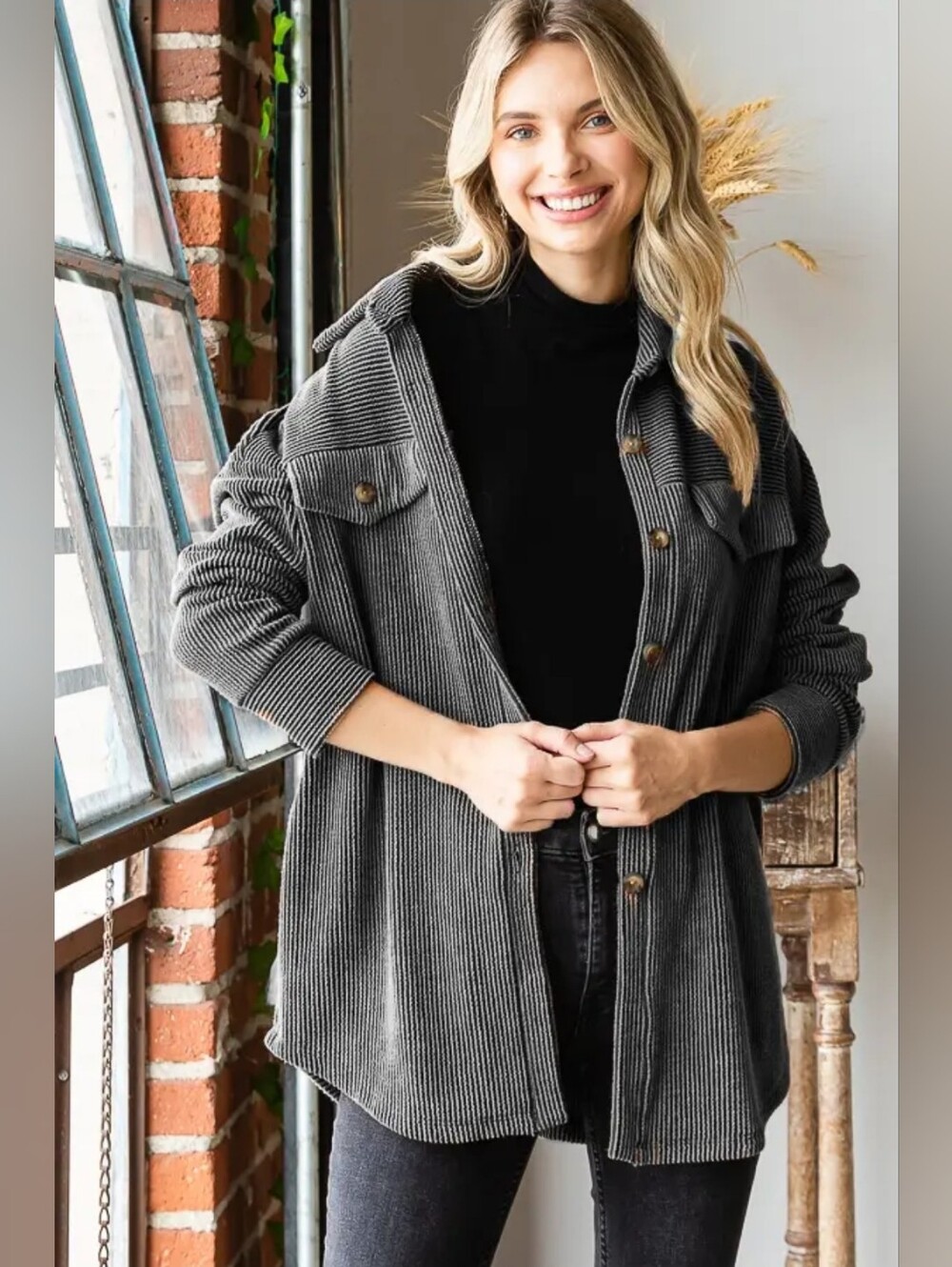 Classic Corduroy Shacket
